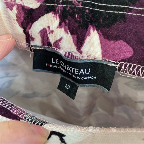 Le Chateau floral skirt - Picture 3 of 3